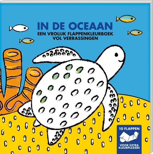 image books in de Oceaan Flappenkleurboek VOL Verrasingen 
