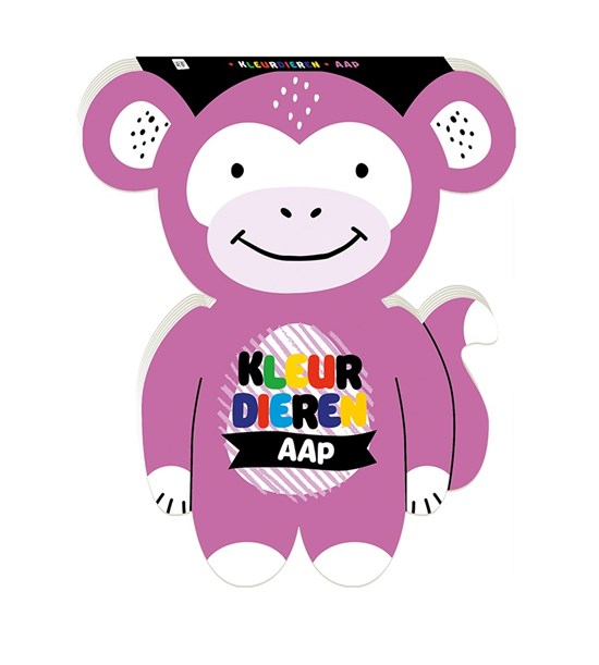 interstat Kleurblok Kleur Dieren 40 Pagina's Apen 