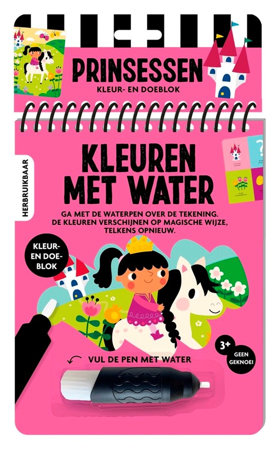 Inter Stat Kleuren met Water Prinsessen 3+