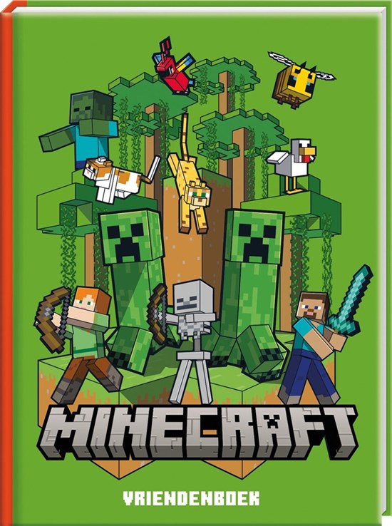 Vriendenboek Minecraft 5+