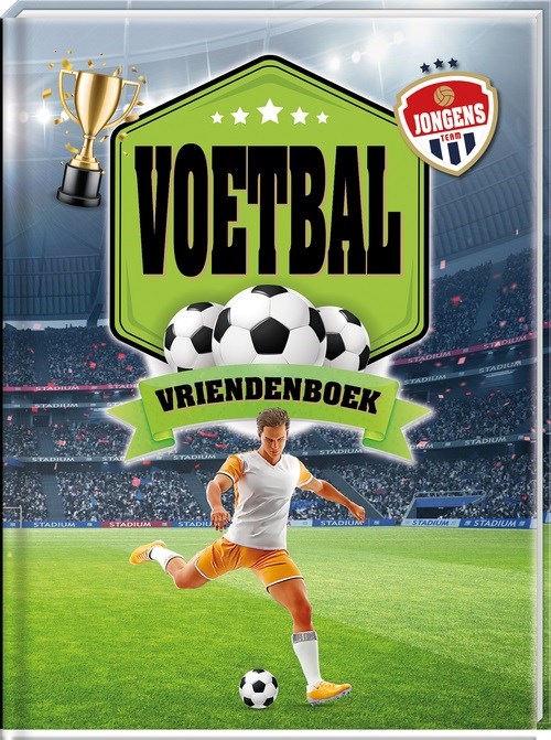 Interstat Vriendenboek Voetbal Jongens