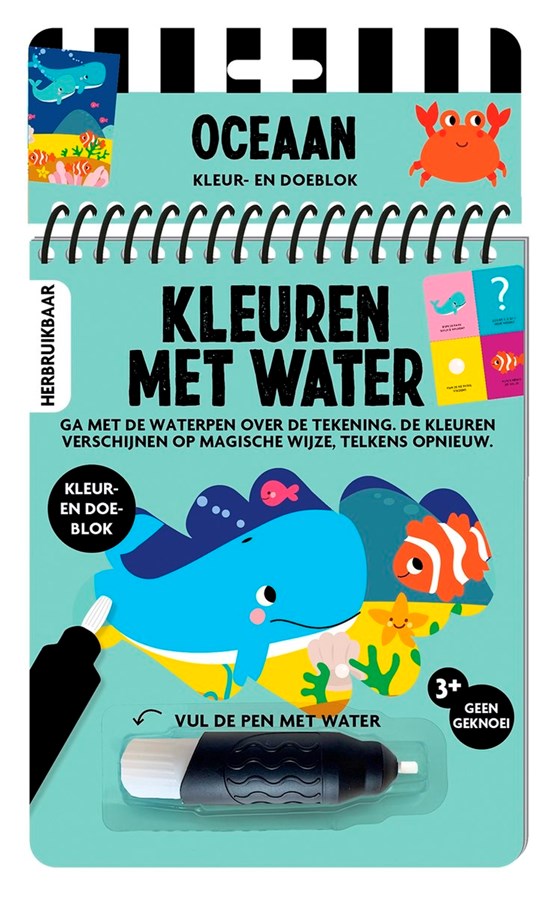 Inter Stat Kleuren met WATER Oceaan 3+