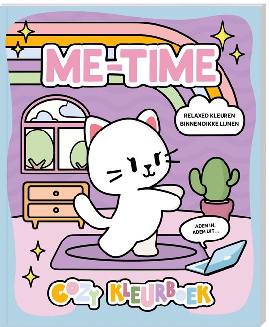 Cozy Kleurboek voor Volwassenen Me-Time 