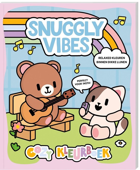 Cozy Kleurboek voor Volwassenen Snuggly Vibes 