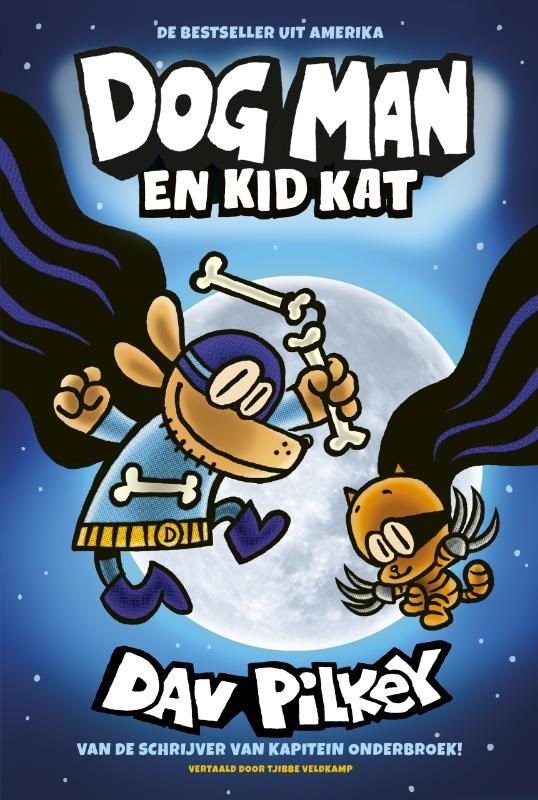 boek DOG MAN deel 4 Een Kid Kat 7+ 