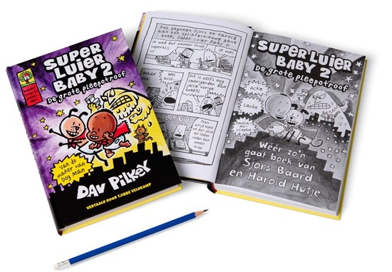 leesboek SUPER LUIER BABY 2 de GROTE Pleepotroof 76+ 