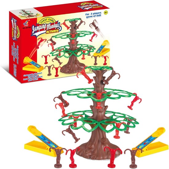 Jumping Monkey Vallende Aapjes spel 4+