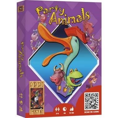 999games PARTY ANIMALS kaartspel  10-99jaar