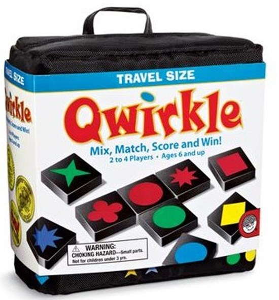 999games QWIRKLE reis editie in ETUI  8+     